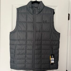 Under Armour Men's Charcoal Quilted Vest